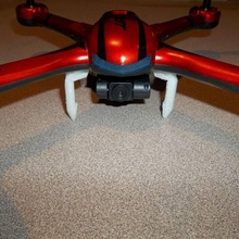jjrc h11d quadcopter jambes gadgets l'électronique drone quadricoptère 3d print model - Mito3D