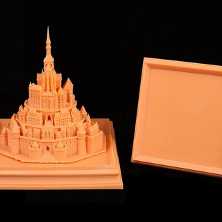 base 2 - square oliver spaeth Tabletop 3D Printable Terrain Store plinth diorama 3d print model - Mito3D