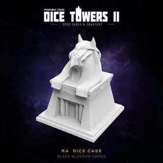 dc05 temple ra dice case box possibly cool tower 2 black blossom games Tabletop accessories decoration rpg terrain dungeon d&d dnd scatter 3d print model - Mito3D