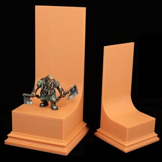 base8 monitor base Oliver espata mesa 3D imprimible terreno Tienda pedestal diorama 3d print model - Mito3D