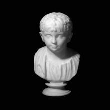 bust child hermitage museum st petersberg scan 3d print model - Mito3D
