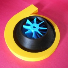 compresseur centrifuge l'éducation 3d print model - Mito3D