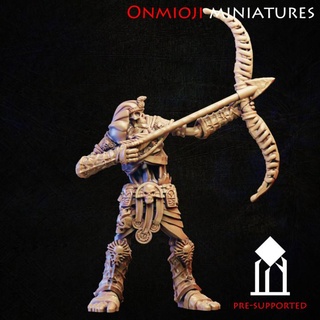 gigante esqueleto arquero Stanislav kuznetsov Tienda egipcio muertos vivientes miniatura mesa juego guerra 10mm 3d print model - Mito3D