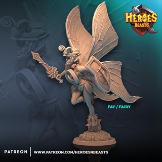 classic fairy v2 heroes & beasts Tabletop Characters Creatures Fantasy Universe Store flower pixie fay swapmini tinkerbel 3d print model - Mito3D
