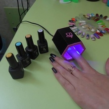 uv led nail lamp & garden 3d print model - Mito3D