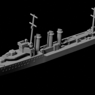 marine nationale bourrasque lee mccoll Tabletop Characters & Creatures Historical Universe Vehicles Machines Store boat navy ship french ww2 destroyer warship 3d print model - Mito3D