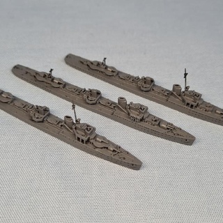 type 1936 narvik destroyers kriegsmarine lee mccoll Tabletop Characters & Creatures Historical Universe Vehicles Machines Store boat navy ship ww2 destroyer warship 3d print model - Mito3D