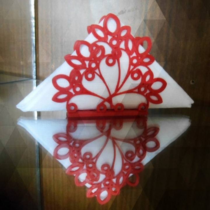 peçete standı bahçe hediye mutfak stand 3dprinting dekor tanyaakinora standfornapkins 3D print model - Mito3D