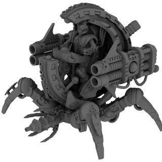 tomb sentinel crawler two foot soldiers sci fi resin miniatures lex addams Tabletop Characters & Creatures Sci-Fi Universe Vehicles Machines Store 40k bike tank warhammer blade cannon warhammer40k necron proxy fastattack 3d print model - Mito3D