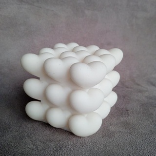 cucciolo amore 3dsiliconforma casa giardino articoli per ornamenti candela cubo 3d print model - Mito3D