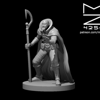 misc nonplayer character collection miguel zavala Tabletop Characters & Creatures Fantasy Universe guard knight pirate priest cult mage assassin noble gladiator bandit scout arch spy druid berserker cultist commoner thug fanatic acolyte 3d print model - Mito3D