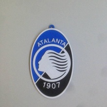 atalanta logotipo fan art fútbol 3d print model - Mito3D