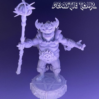 ultimate wizard ryan smith Tabletop Characters & Creatures Fantasy Universe beast fantasy space toy tabletop universe d&d wrestling wwf 3d print model - Mito3D