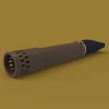 metal gear solid - phantom cigar 3d print model - Mito3D