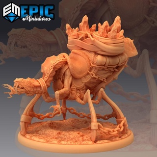 neogi enslaved dune crawler desert encounter epic-miniatures Store egyptian fantasy medieval monster rpg warhammer sla enemy tabletop dungeon dnd pathfinder npc pre-supported supported pre 3d print model - Mito3D