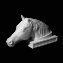 testa cavallo scansione marmo birmingham equina gibson 3d print model - Mito3D