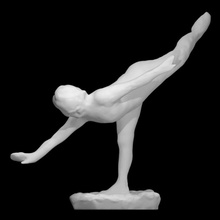 arabesco scan mulher bronze nude bailarina dançarina fullbody ballet degas birmingham 3d print model - Mito3D
