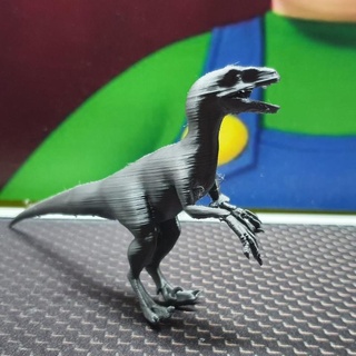 velociraptor carabela estúdios brinquedos jogos animal criatura figuras videogame parque dinossauro Jurasicpark 3d print model - Mito3D
