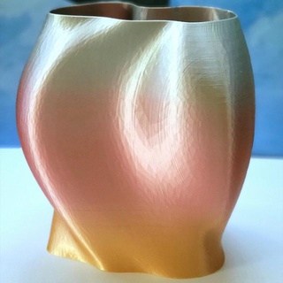 cloth vase avarey Home & Garden Homeware Vases, pots and planters cool decorative design pot curve flowerpot unusual 3d print model - Mito3D
