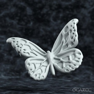 Schmetterling Oger Miniaturen Bildung Kunst Spielzeuge Spiele Tier Kreatur Zahlen Ventilator Büsten Fliege Insekt Natur Dekor 3d print model - Mito3D