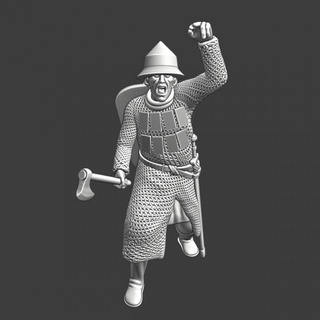 Litvanyalı savaşçı balta kuzey Haçlı seferleri minyatürler masaüstü karakterler yaratıklar tarihi Evren mağaza savaş şövalye Ortaçağa ait kalkan arazi oyunları Rusça Güneş 28mm manzara Baltık haçlı teutonic 1236 3d print model - Mito3D