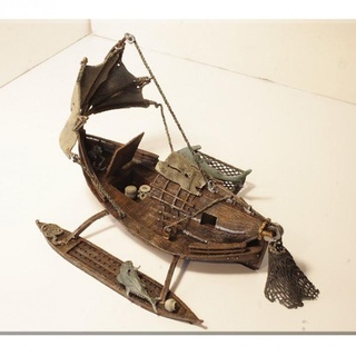 peixe barco fabio tampo mesa personagens criaturas fantasia universo veículos maquinas Vila 28mm 3d print model - Mito3D