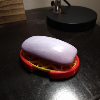 voronoi sapone piatto betoneo avalos casa giardino bagno detersivo per i piatti 3d print model - Mito3D