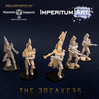breakers imperitumart Tabletop Characters & Creatures Sci-Fi Universe Store 40k space warhammer scifi elves eldar wh40k craftworld 3d print model - Mito3D