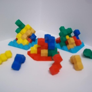 stackahedron dennis giocattoli Giochi puzzle ottico illusione gioco matematica giocattolo 3d print model - Mito3D