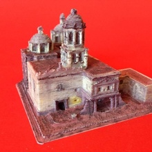 templo cruz quer taro scan méxico iglesia catedral católica 3d print model - Mito3D