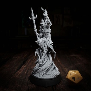 Läufer Feind erhebt Nekromant Krypta Studios Tischplatte Zeichen Kreaturen Fantasie Universum Rollenspiel Untote Zombie Kult Okkulte 3d print model - Mito3D