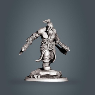 dwarf hero clynche art Tabletop Characters & Creatures Fantasy Universe Store tabletop dnd 3d print model - Mito3D
