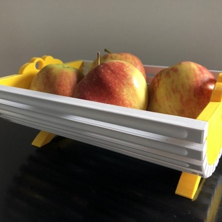 Fruta cesta cuna 3d impreso ave marina hh hogar casa jardín cocina comida menaje almacenamiento cajas envase canasta frutas 3d print model - Mito3D
