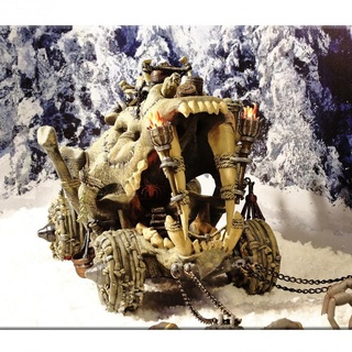 witch's carriage crows eye fabio Tabletop Characters & Creatures Fantasy Universe Vehicles Machines fantasy rpg terrain vehicle witch tabletop village wagon 28mm chariot 3d print model - Mito3D