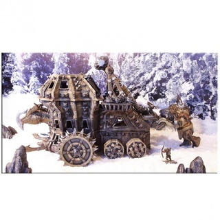 war carriage ares fabio Tabletop Characters & Creatures Fantasy Universe Vehicles Machines battle fantasy orc rpg terrain village wagon d&d 28mm chariot 3d print model - Mito3D