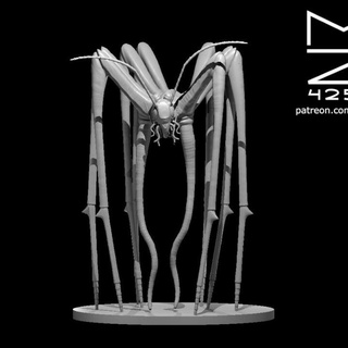 büyücü yiyen Miguel Zavala masaüstü karakterler yaratıklar fantezi Evren böcek 3d print model - Mito3D