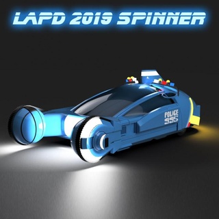 lapd 2019 fileur fcomin table personnages créatures Sci univers Véhicules Machines voiture véhicule wargaming scifi bladerunner cyberpunk 28mm 35mm 3d print model - Mito3D
