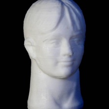 ecaterina szabo bust deva romania scan 3d print model - Mito3D