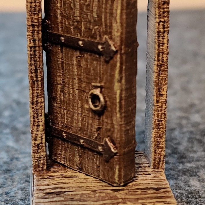 openforge towne separate wall primary - variants manfred geiler Tabletop 3D Printable Terrain rpg terrain d&d 3D print model - Mito3D