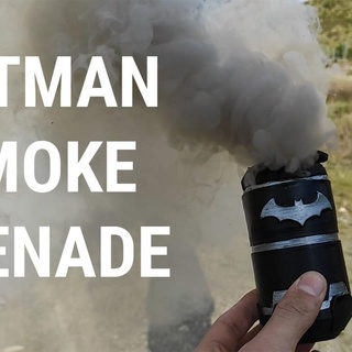 batman fumaça Grenade ventilador arte adereços cosplay gadget battech bomba Granada 3d print model - Mito3D