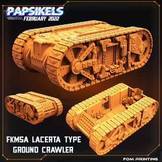 fkmsa lacerta type ground crawler papsikels miniatures Tabletop Characters & Creatures Sci-Fi Universe Vehicles Machines Store modular vehicle 3d print model - Mito3D