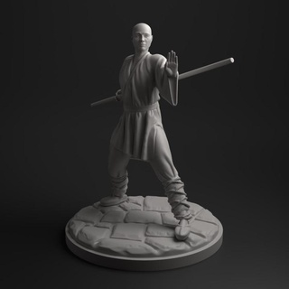 shaolin monk dino dog  Tabletop Tabletop Characters & Creatures Fantasy Universe Tabletop Tabletop Characters & Creatures Store printable art buddhism china chinese figure figurine monk sculpture statue warrior miniature priest sculptures holy minis buddhist shaolin  3d print model - Mito3D