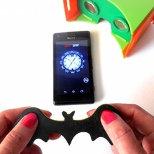 flying bat - magnet joystick google cardboard gadgets & electronics fridge 3d print model - Mito3D