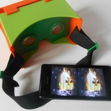 google cardboard kit upgrade 1 gadgets & electronics 3d print model - Mito3D