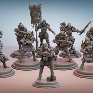 Adepten Asmodeus Armee Deal zbsminiaturen 40k Rollenspiel sci fi Wargaming Kriegshammer Tischplatte Kriegsspiel Sternsucher Schmiede Schicksals zbs 3d print model - Mito3D