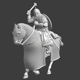 heavy medieval russian mounted knight northern crusades miniatures Tabletop Characters & Creatures Historical Universe Store printable stl battle figure model terrain wargaming alexander tabletop cavalry elite 28mm scenery lake peipus nevsky 3d print model - Mito3D