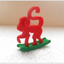 scimmia giardino 3d print model - Mito3D