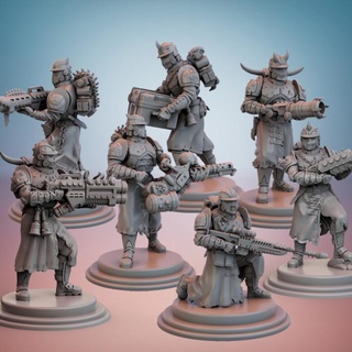 cult guard special weapons bundle zbsminiatures 40k rpg sci-fi wargaming warhammer tabletop wargame starfinder forgeofdestiny zbs 3d print model - Mito3D