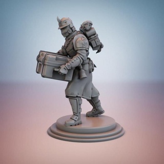 cult guard demo charge specialist zbsminiatures 40k rpg sci-fi wargaming warhammer tabletop wargame starfinder forgeofdestiny zbs 3d print model - Mito3D