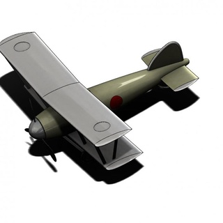 Flugzeug Null alize 3d print model - Mito3D
